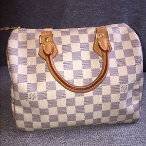 Louis Vuitton Speedy 25 Damier Azur